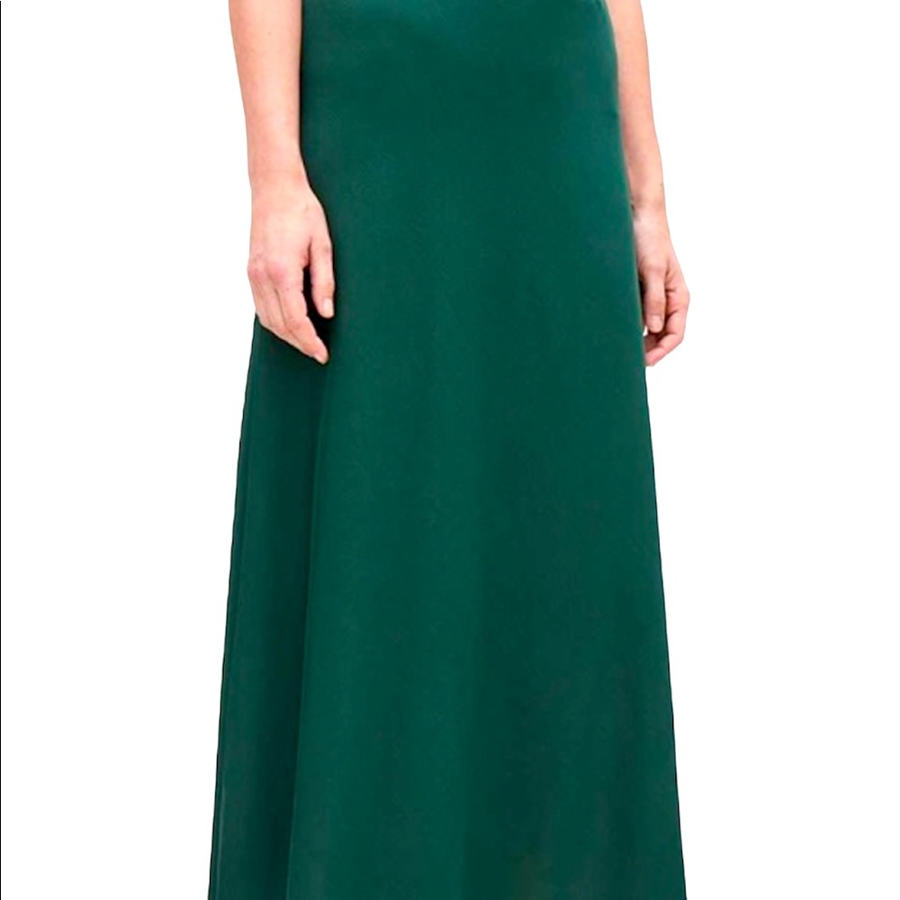 COS malachite green long skirt. Size S